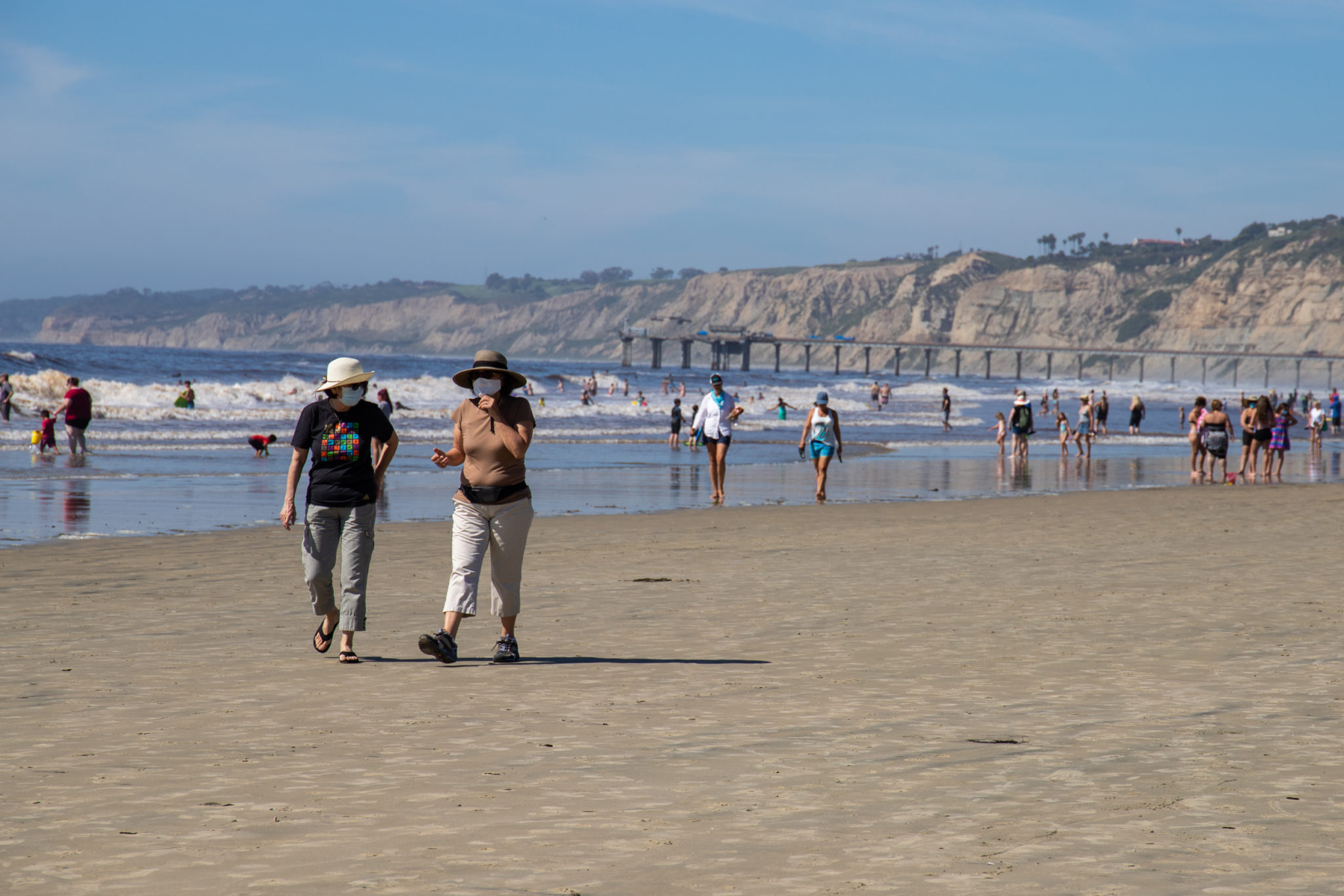 san diego beach coronavirus