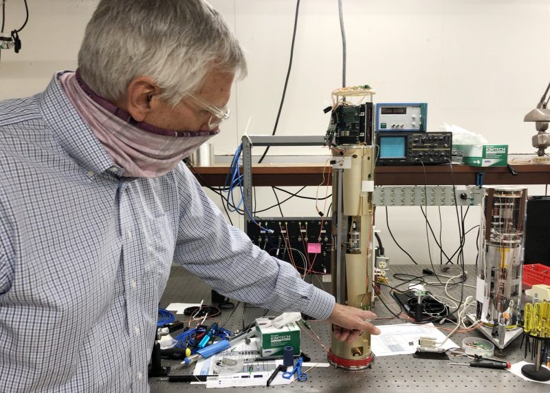 Mark Zumberge of Scripps Institution of Oceanography
