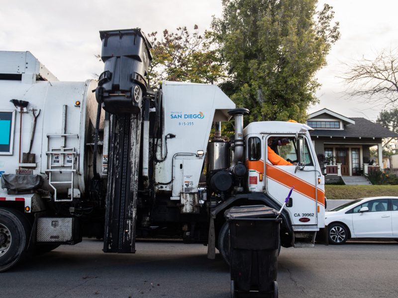 trash pick up san diego