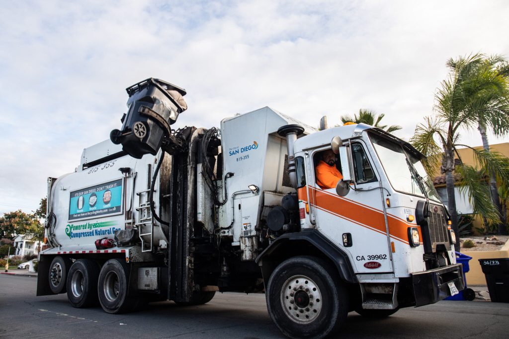trash pick up san diego