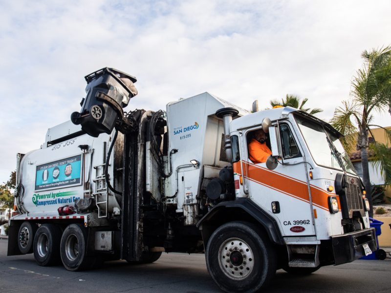 trash pick up san diego