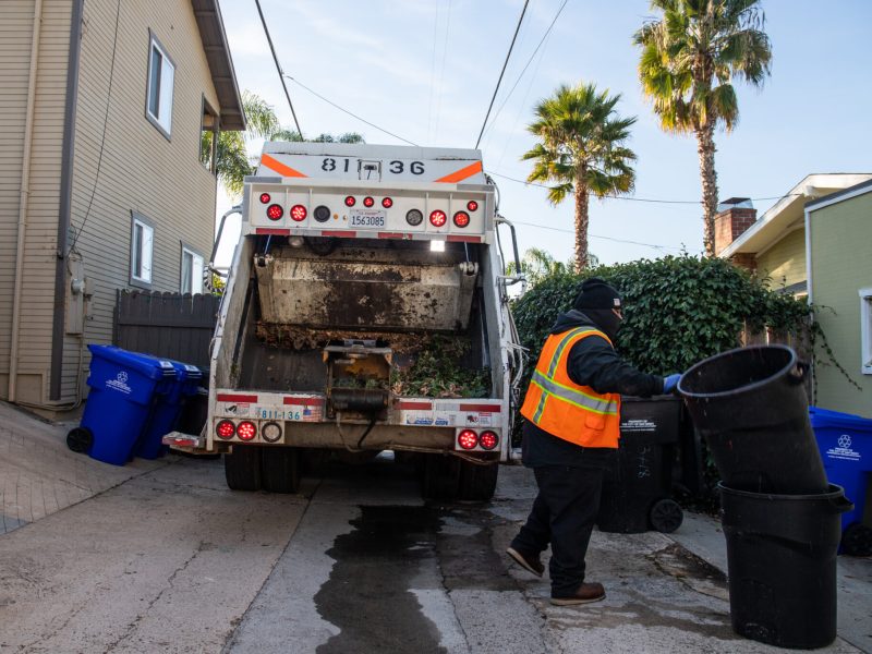 trash pick up san diego