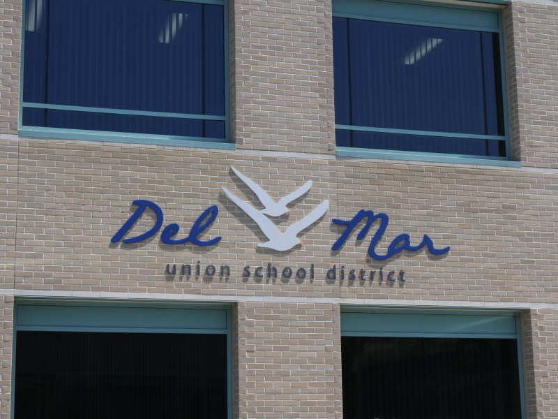 The Del Mar Union School District office located in Del Mar. The district consists of eight K-6 schools. / Photo by Tigist Layne