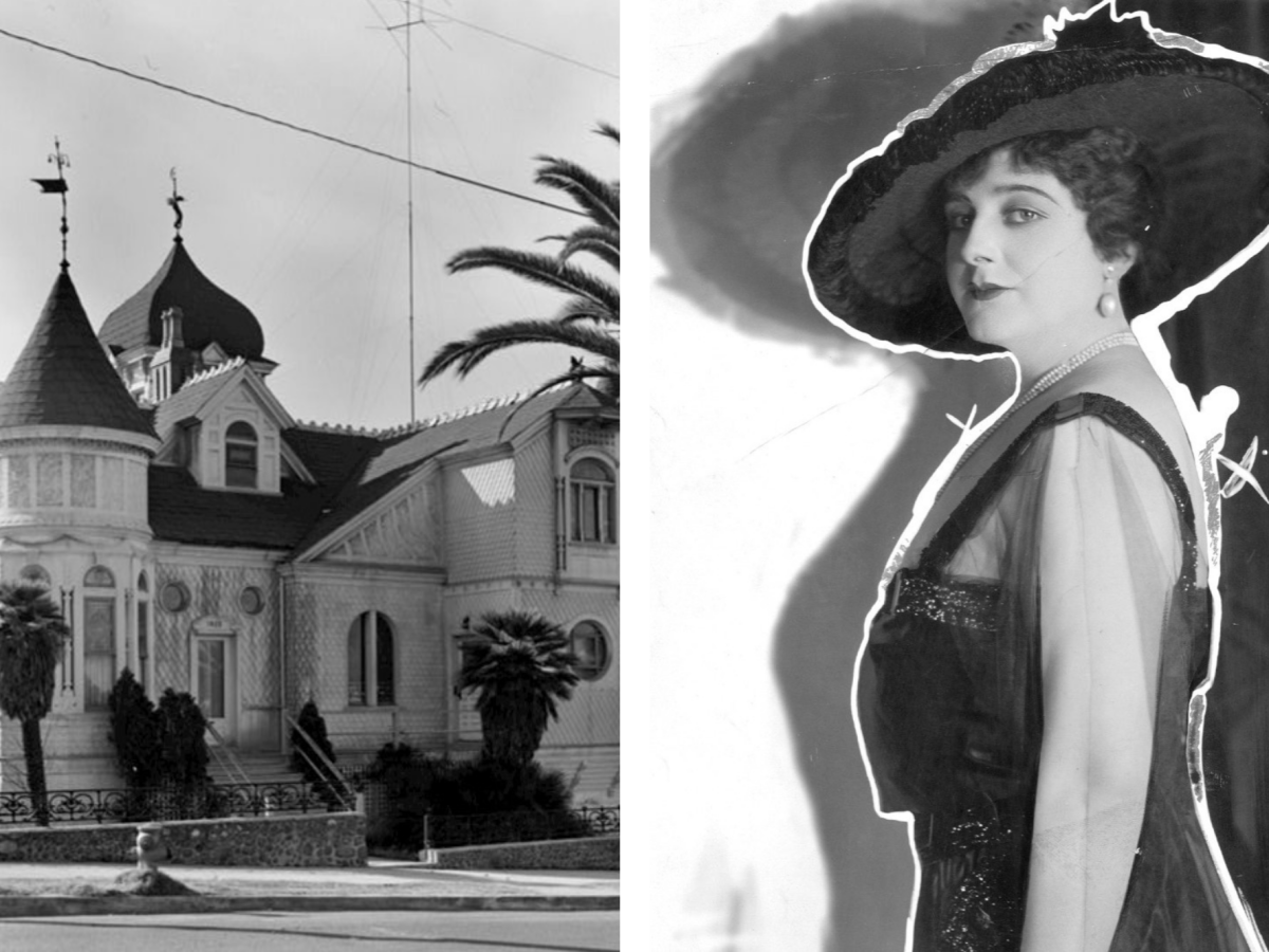 Villa Montezuma house and female impersonator and Alpine resident Julian Eltinge