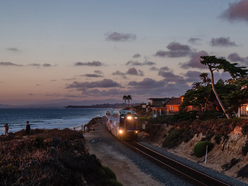 The San Diego Coaster in Del Mar on Sept.19, 2022.