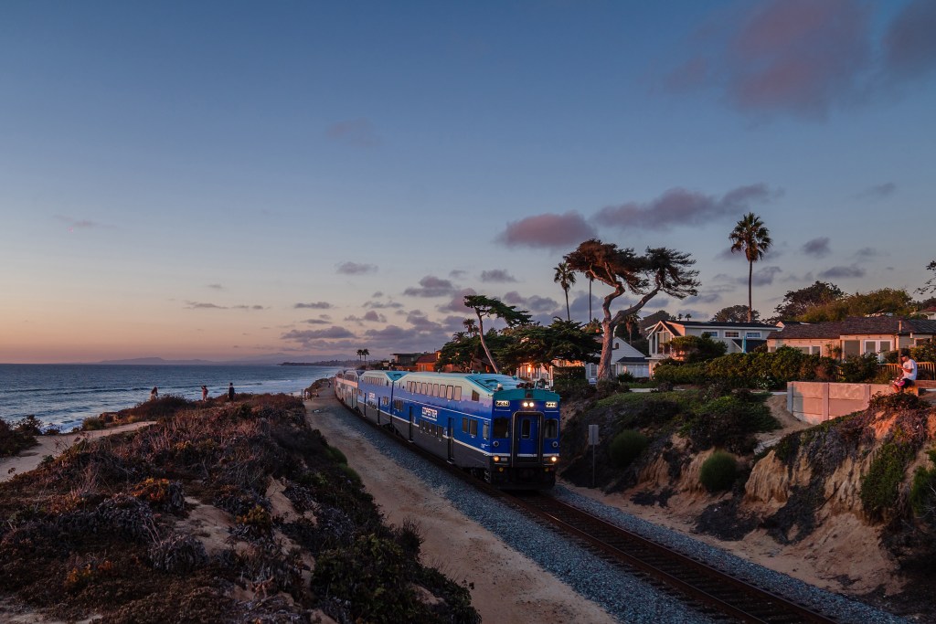 The San Diego Coaster in Del Mar on Sept.19, 2022.