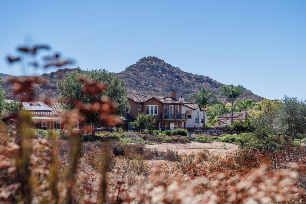 The San Pasqual neighborhood near the Freedom Fighters Foundation gun range in Escondido on Sept 25, 2022.