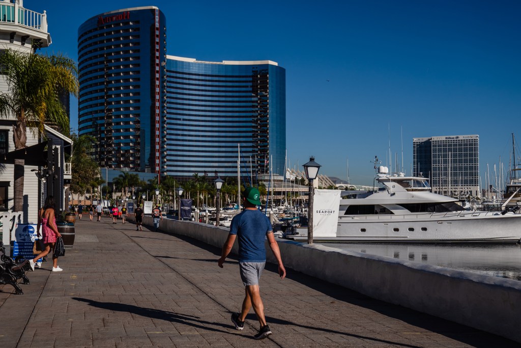 Seaport Village on October 19, 2022.