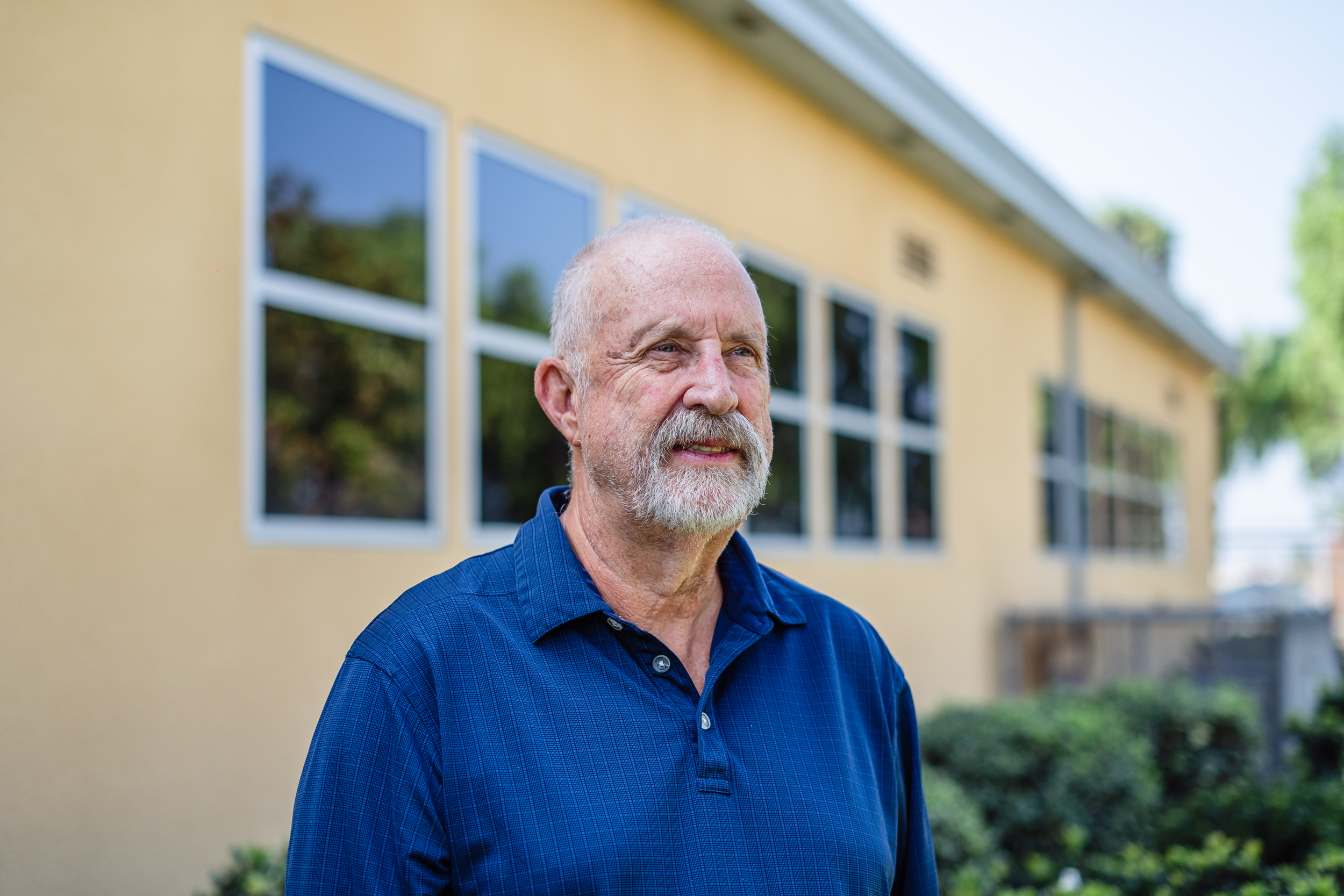 Jim Groth at Harborside Elementary School in Chula Vista on October 7, 2022.