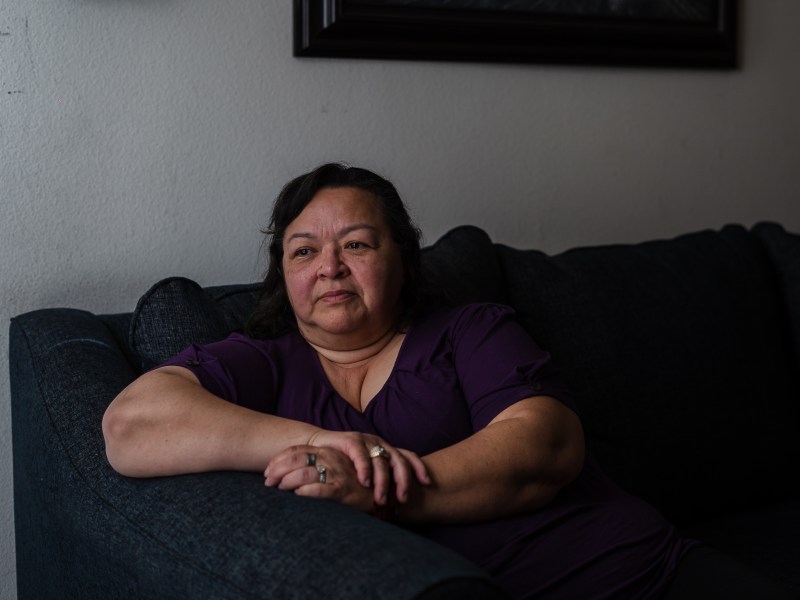 Janet Keating at her home in Lakeside on Dec. 10, 2022.