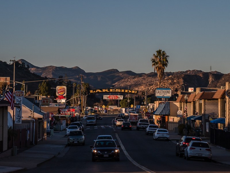 Maine Avenue in Lakeside on Dec.10, 2022.