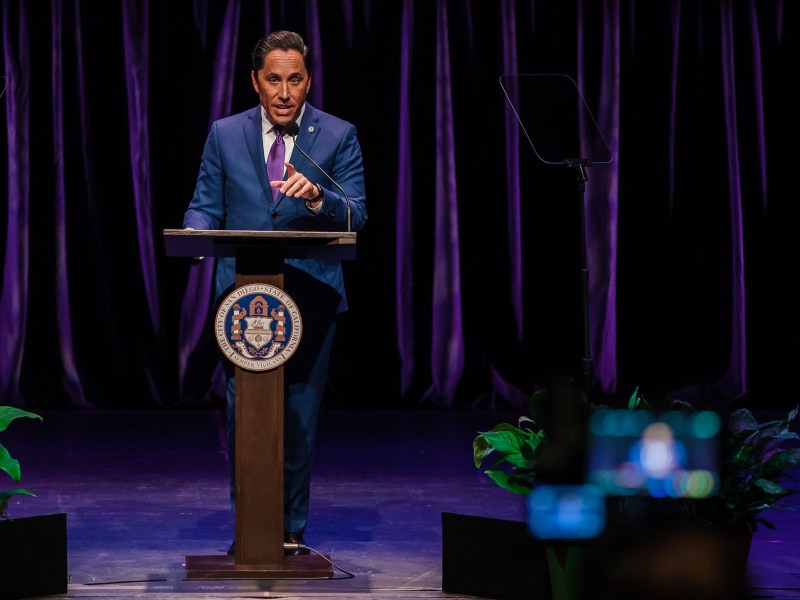 Mayor Todd Gloria delivers 2023 State of the City address at the Civic Theatre on Jan. 10, 2023.