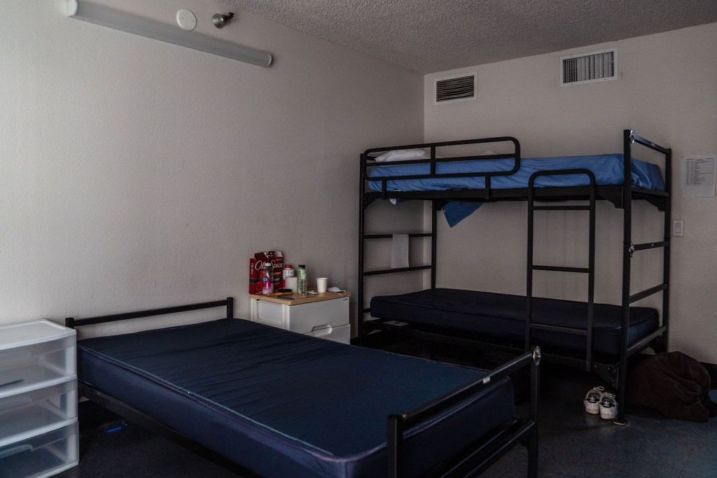 A room at the McAlister Institute- Adult Detox in Lemon Grove on Feb. 10, 2023.