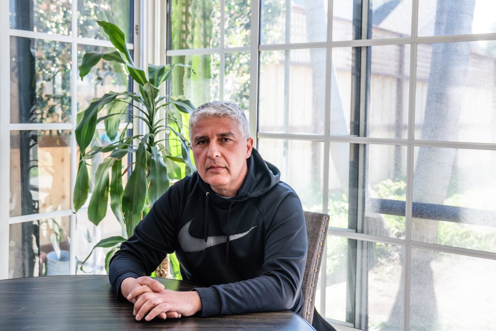 Emad Mirgoli at home in University Heights on March 3, 2023.