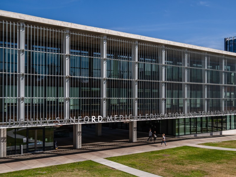 T. Denny Sanford Medical Education and Telemedicine Center at University of California San Diego in La Jolla on March 3, 2023.