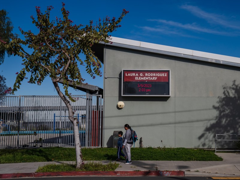 Laura Rodriguez Elementary School in Logan Heights on March 9, 2023.
