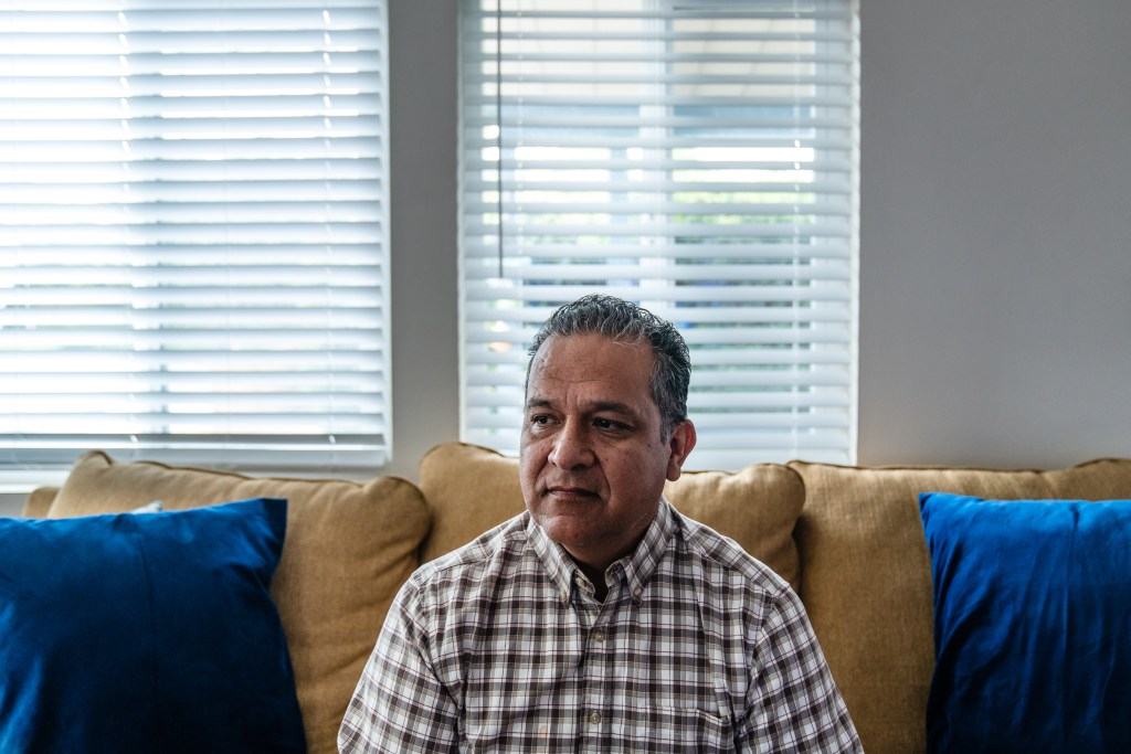 Richard Aguirre at his home in Lemon Grove on March 16, 2023.