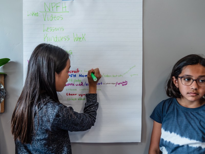 4th graders at Spreckels Elementary school in University City on April 24, 2023.