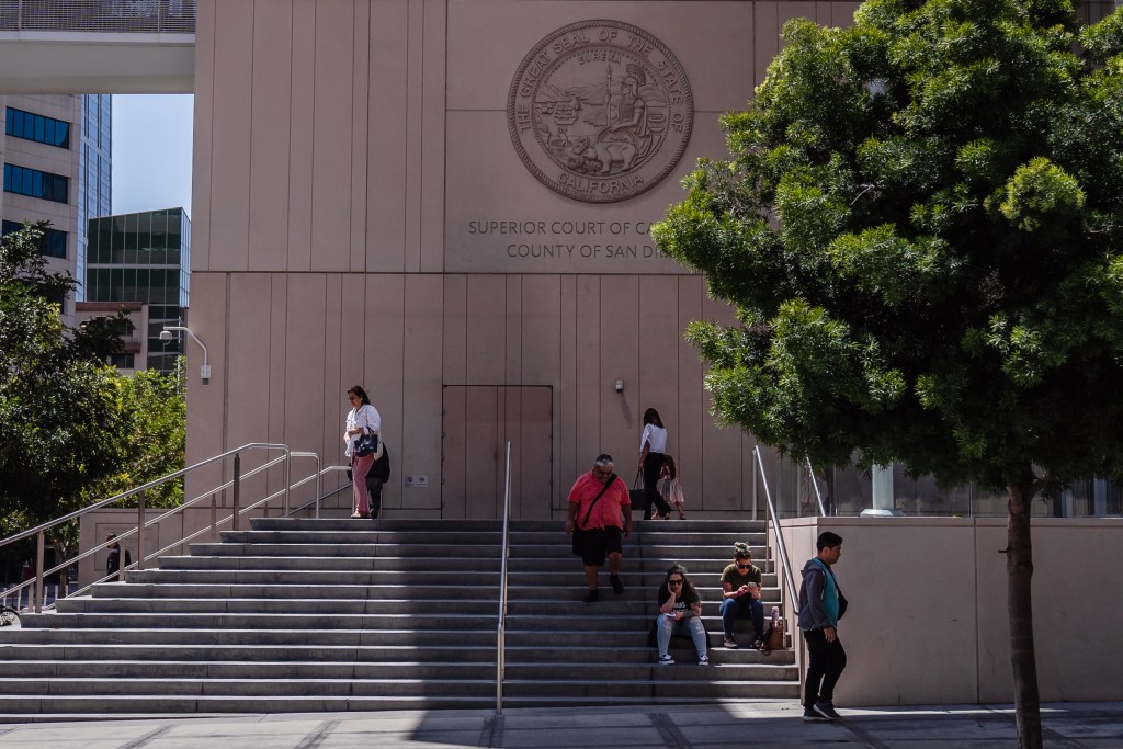San Diego California Superior Court in downtown on April 28, 2023.