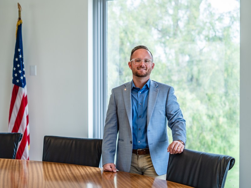 Mayor of Escondido Dane White at City Hall in Escondido on May 19, 2023.