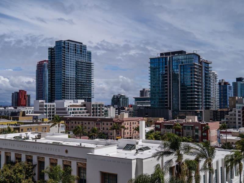 The United States Post Office in downtown on May 4, 2023.
