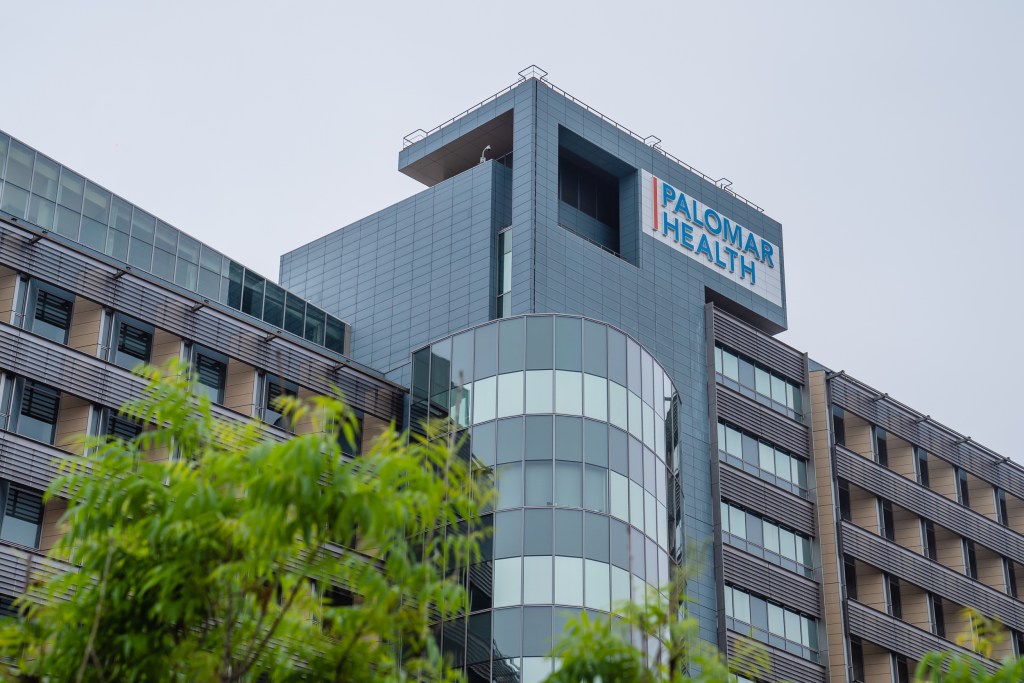 Palomar Health in Escondido on May 23, 2023.