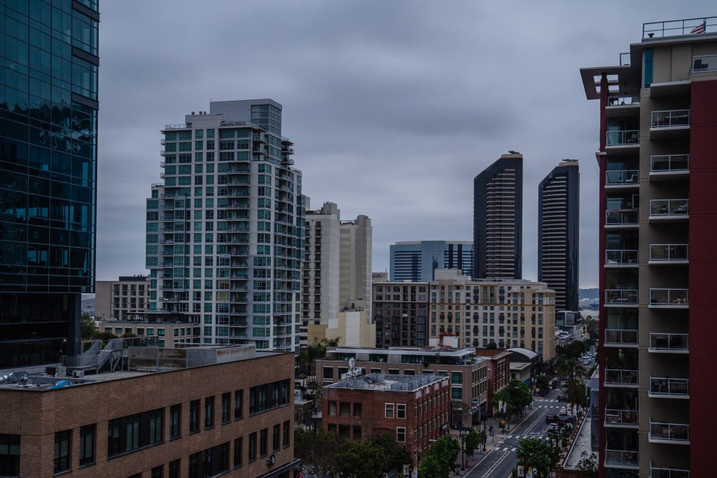 View of downtown on May 12, 2023.