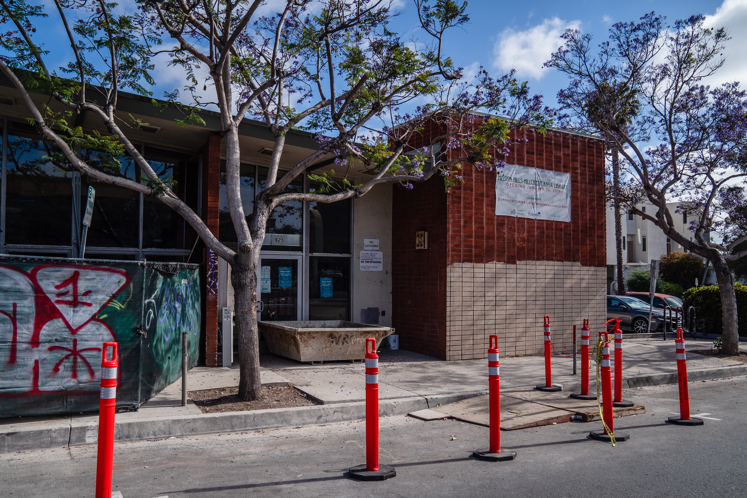 The old Mission Hills Library on June 23, 2023.