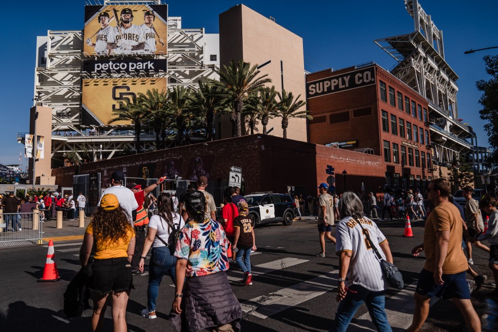 Petco Park on Aug. 16, 2023 in downtown San Diego.