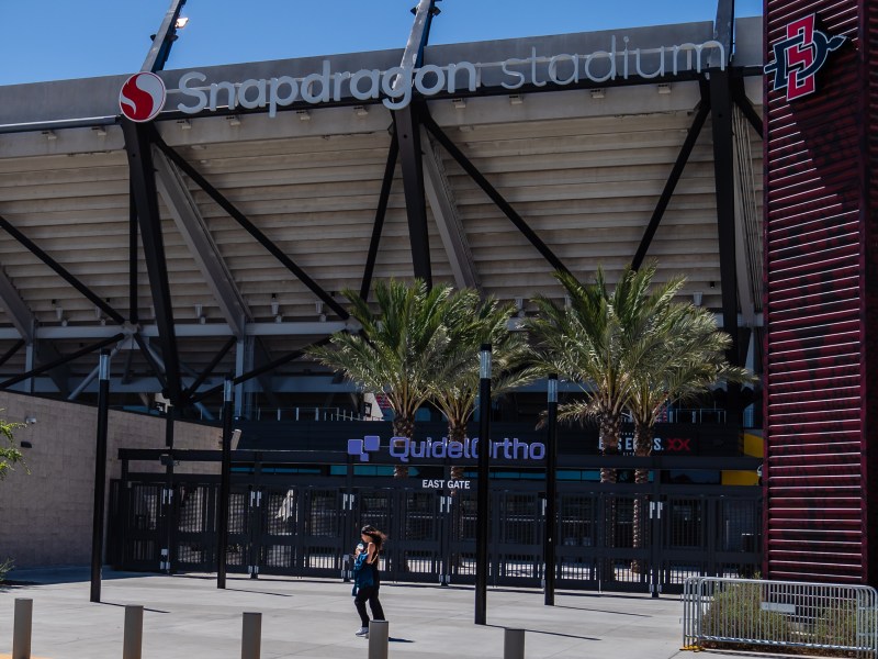 Snapdragon Stadium in Mission Valley on Aug. 28, 2023.