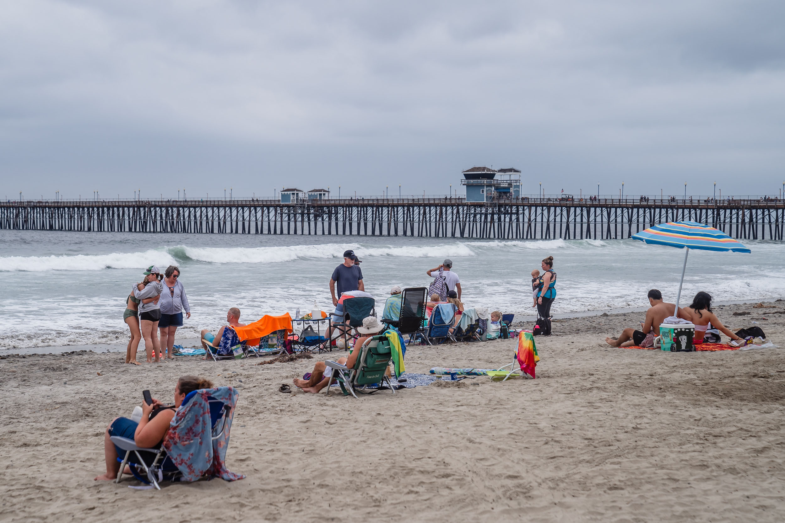 Harbor Beach in Oceanside on Sept. 5, 2023.