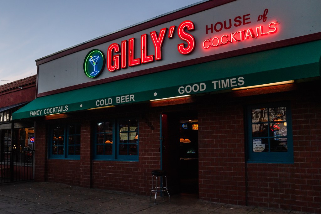 Gilly's House of Cocktails in North Park on Dec. 7, 2023.