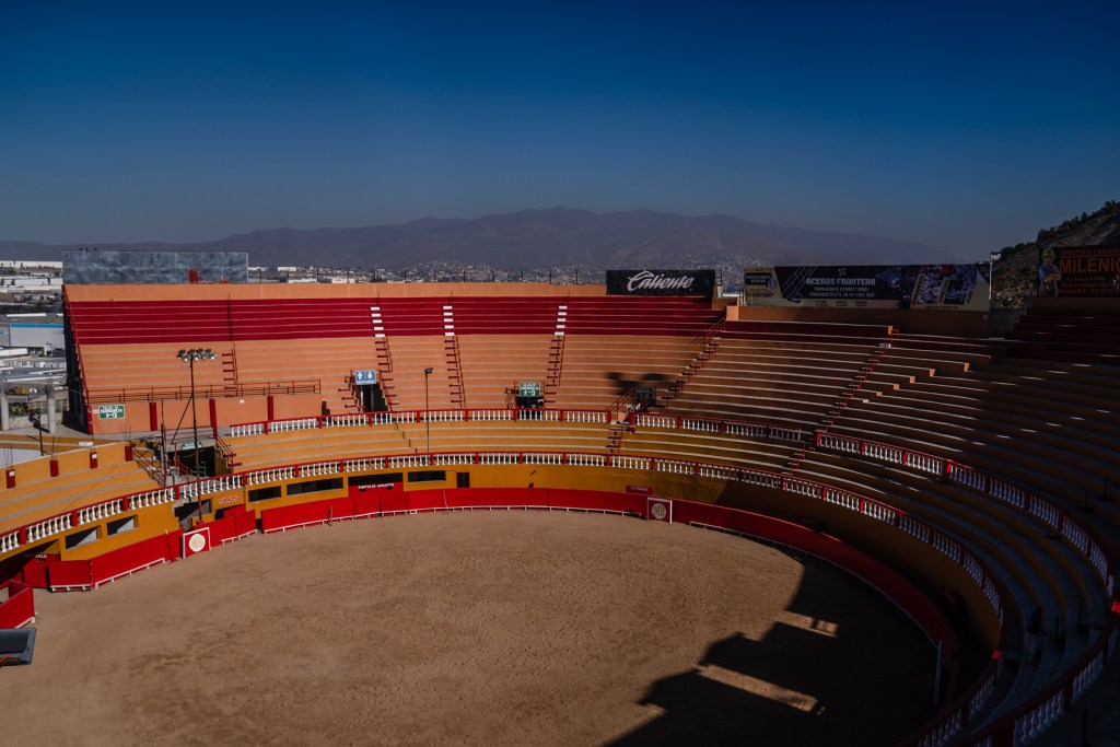 Nuevo Toreo de Tijuana on Dec. 13, 2023.