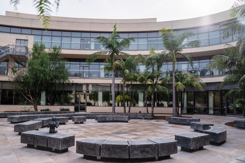 The Vista Civic Center on Dec. 27, 2023 serves as the city of Vista's City Hall.