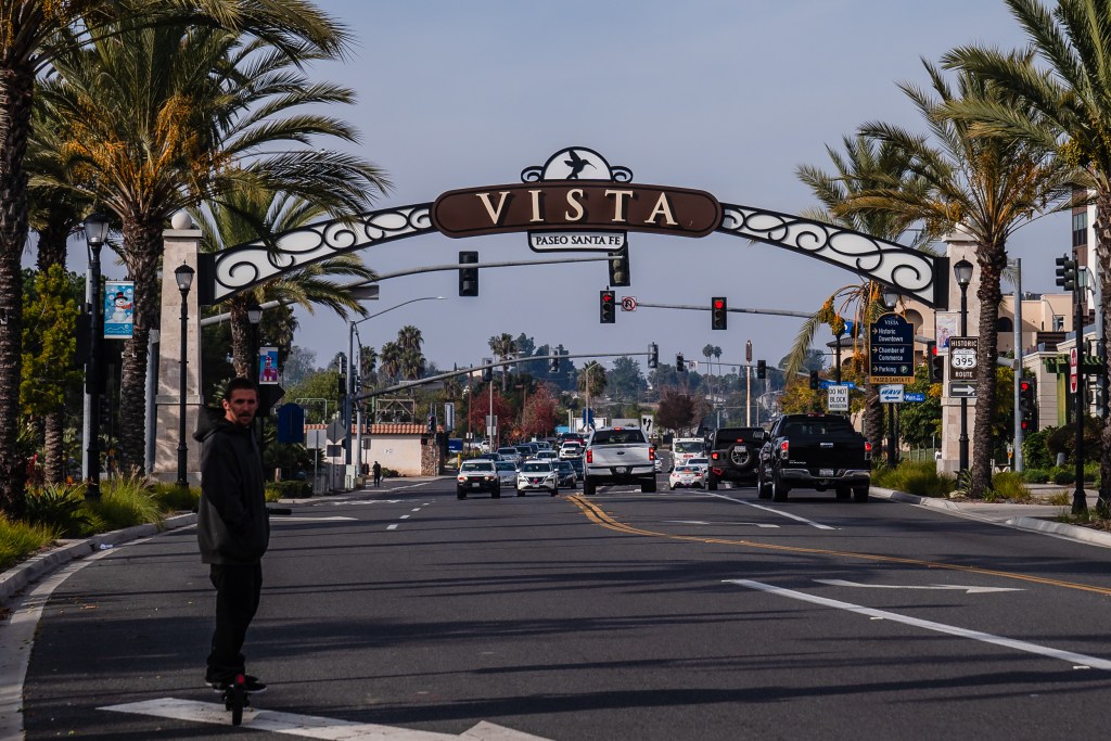 Vista on Dec. 28, 2023.