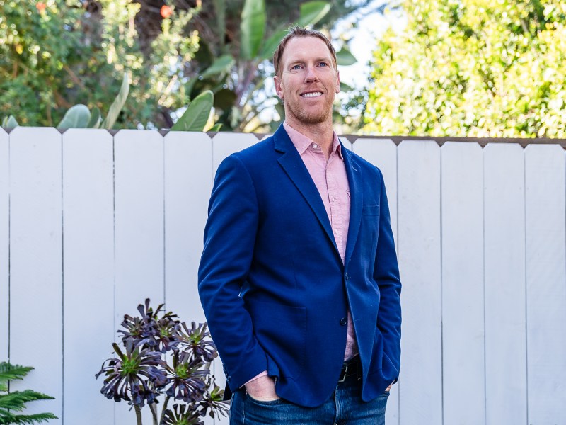 Del Mar Councilmember Dan Quirk on Jan. 8, 2024. / Ariana Drehsler for Voice of San Diegob