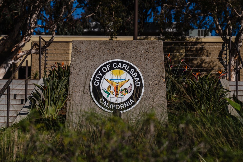 Carlsbad City Hall on Jan. 2, 2024.