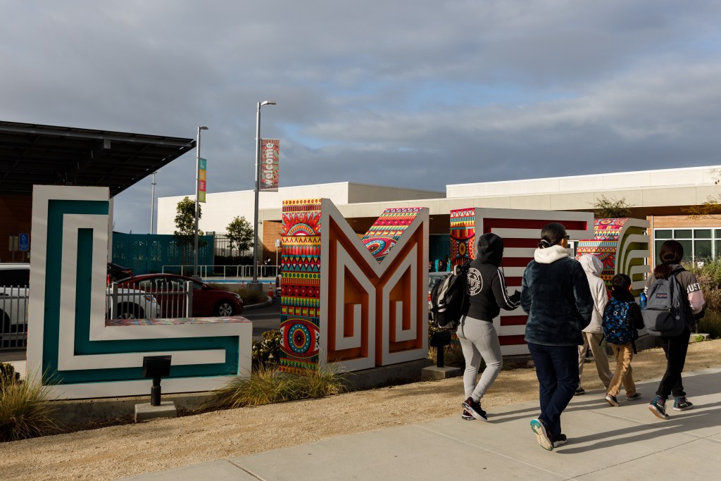 Logan Memorial Educational Campus in the Logan Heights neighborhood on March 26, 2024./ Photo by Kristian Carreon for Voice of San Diego