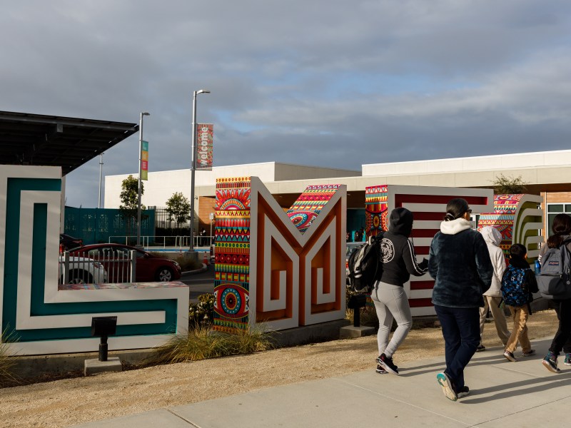 Logan Memorial Educational Campus in the Logan Heights neighborhood on March 26, 2024./ Photo by Kristian Carreon for Voice of San Diego