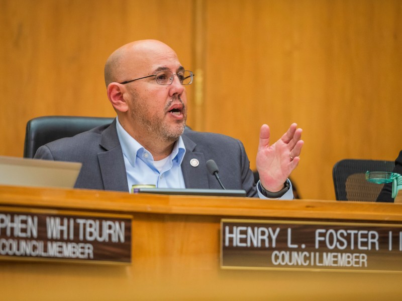 Councilmember Henry L. Foster III during a City Council meeting on Monday, Jan. 13, 2025. / Photo by Vito di Stefano for Voice of San Diego