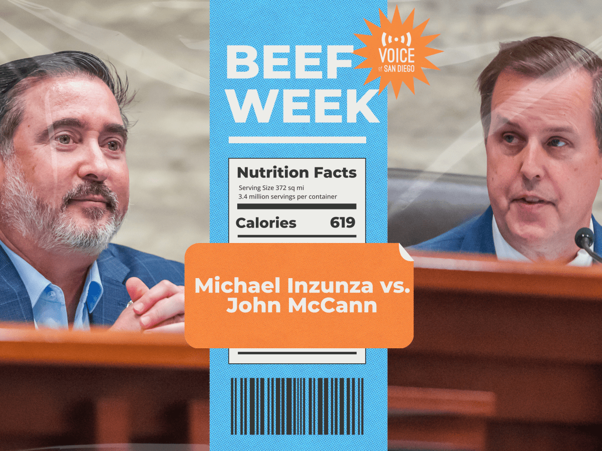 The Never-Ending Feud Between Chula Vista Mayor John McCann and Councilmember Michael Inzunza