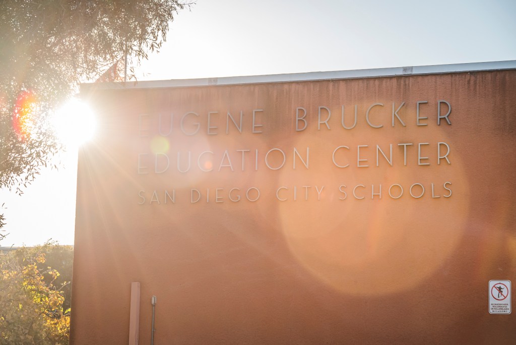 The San Diego Unified School District office in University Heights on Monday, Jan. 26, 2026. / Vito Di Stefano for Voice of San Diego