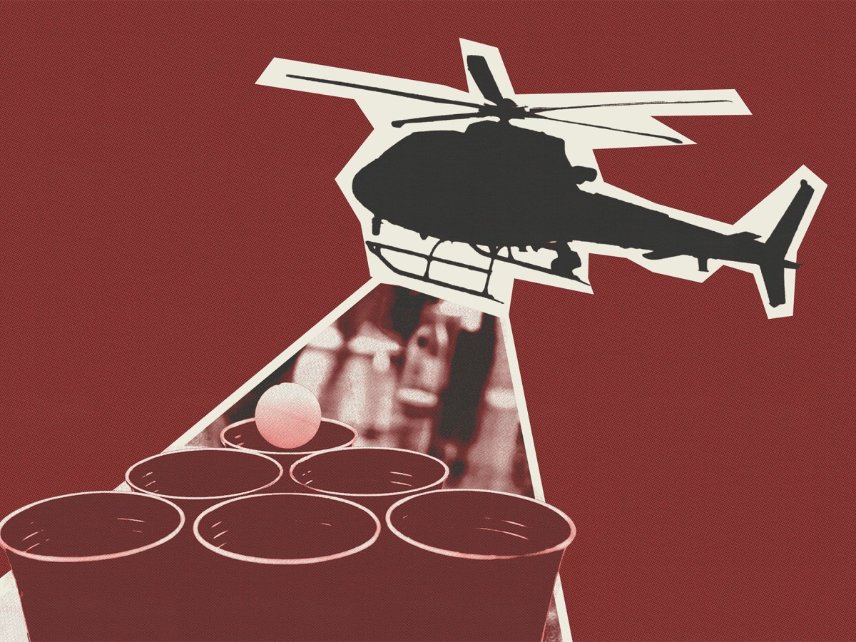 Why Police Helicopters Are Breaking Up College Parties